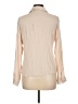 Have 100% Rayon Tan Long Sleeve Button-Down Shirt Size L - photo 2