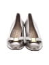 Salvatore Ferragamo Metallic Silver Gray Pumps Size 11 (slim) - photo 2