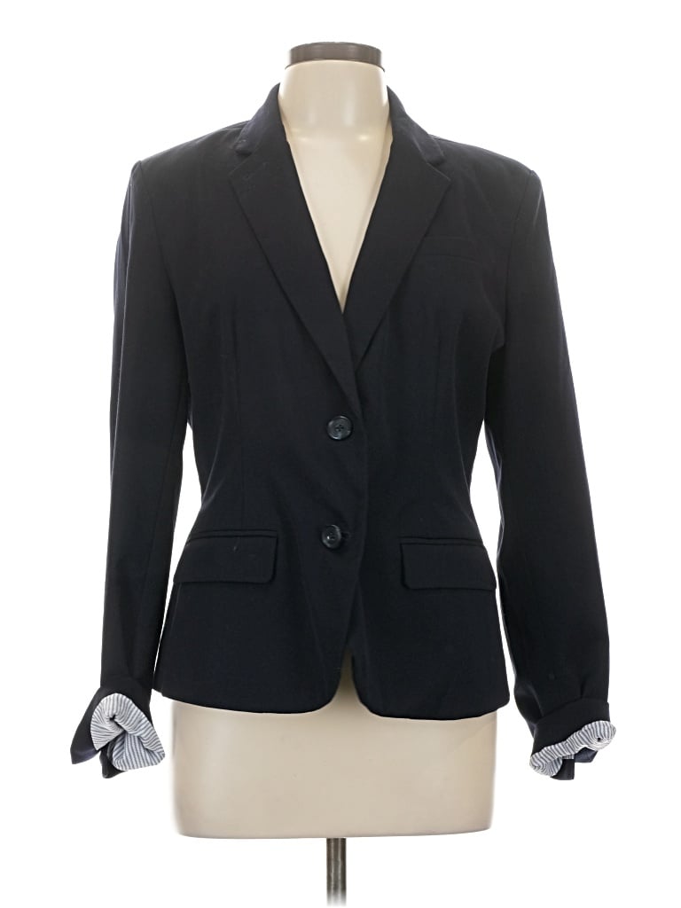 Pre-owned Merona Blazer Jacket In Black