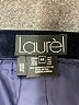 Laurel 100% Baumwolle Solid Black Formal Skirt Size EU 44 / US 14 - photo 4