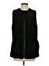 Melody 100% Polyester Black Faux Fur Vest Size S - photo 1