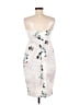 ASOS Graphic White Cocktail Dress Size 8 - photo 2