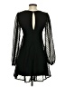 Mi ami 100% Polyester Polka Dots Black Cocktail Dress Size XS - photo 2