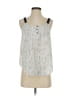AZ3 inc. 100% Polyester Silver Sleeveless Blouse Size XS - photo 1