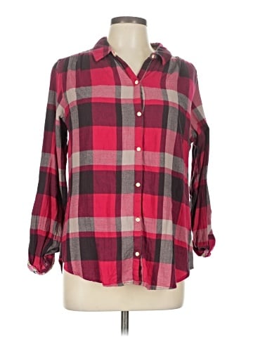 Isabella Sinclair Long Sleeve Button-Down Shirt (view 1)