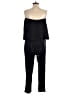 Ella Moss Solid Black Jumpsuit Size S - photo 2