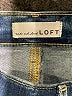 Ann Taylor LOFT Color Block Blue Jeans Size 00 - photo 4