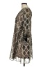 Calvin Klein 100% Polyester Paisley Gray Cocktail Dress Size 8 - photo 5