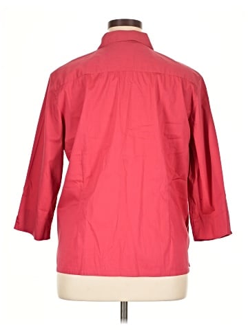Van Heusen 3/4 Sleeve Button-Down Shirt (view 2)
