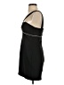 Aqua 100% Polyester Solid Black Cocktail Dress Size 2 - photo 5
