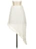 Capulet 100% Cotton Chevron-herringbone White Ivory Formal Skirt Size 1 - photo 1