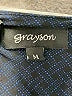Grayson Blue Sleeveless Blouse Size Med (3) - photo 7