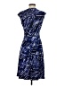 Chaps Graphic Blue Cocktail Dress Size XS - photo 2
