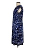 Chaps Graphic Blue Cocktail Dress Size XS - photo 5