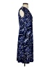 Chaps Graphic Blue Cocktail Dress Size XS - photo 4