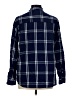 Jachs Girlfriend Plaid Blue Long Sleeve Button-Down Shirt Size M - photo 2