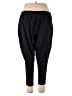 Woman Within Solid Black Active Pants Size 30 Petite (3X) - photo 2