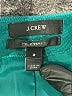 J.Crew 100% Wool Solid Teal Wool Skirt Size 2 - photo 4