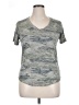 78 & Sunny Tweed Gray Green Active T-Shirt Size XL - photo 1