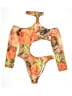 Shein Orange Bodysuit Size 4 - photo 1