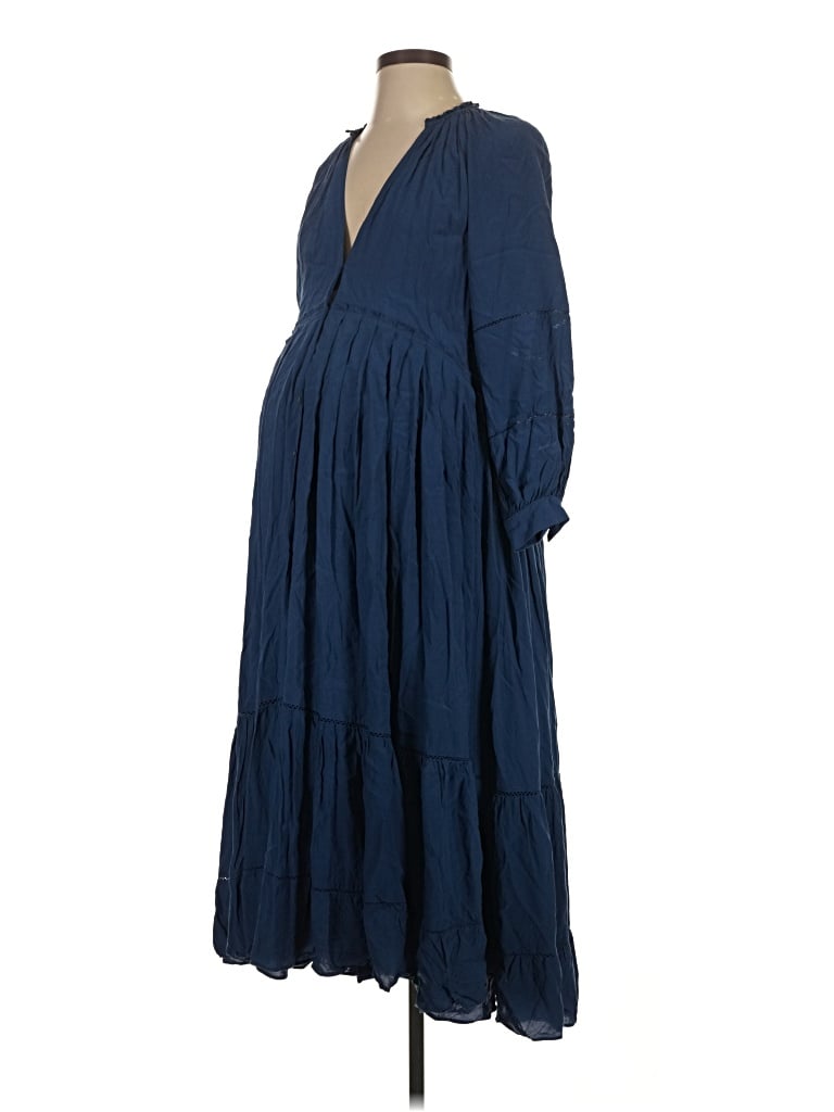 Pre-owned Hatch Casual Dress In Blue