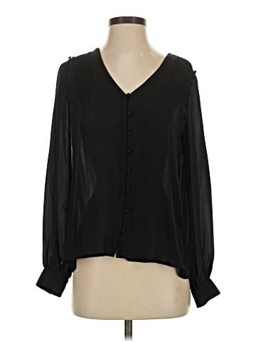 Paige 3/4 Sleeve Silk Top (view 1)