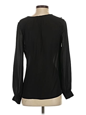 Paige 3/4 Sleeve Silk Top (view 2)