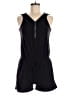 Auxo Solid Black Romper Size M - photo 1