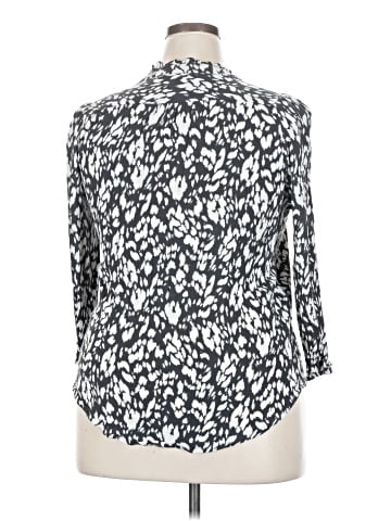 Monday Fun 3/4 Sleeve Blouse (view 2)