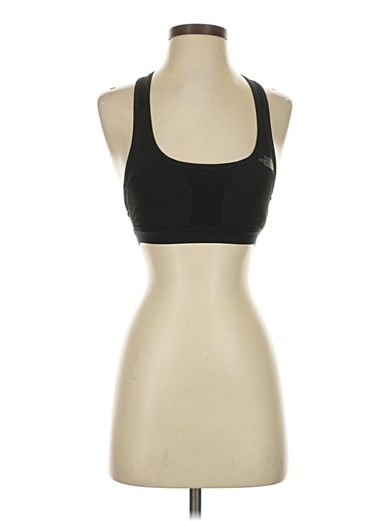 Pre-owned The North Face Sports Bra In Black