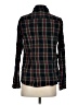 L.L.Bean Plaid Black Long Sleeve Button-Down Shirt Size XS - photo 2