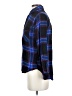 Rails 100% Rayon Plaid Blue Long Sleeve Button-Down Shirt Size XS - photo 5