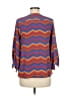 Bianca Coletti Blue 3/4 Sleeve Blouse Size M - photo 2
