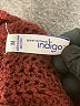 Indigo 100% Acrylic Burgundy Pullover Sweater Size M - photo 6