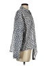 J.Jill Animal Print Blue Long Sleeve Blouse Size S - photo 4
