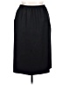 Alfred Dunner Solid Black Formal Skirt Size 16 - photo 1