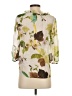 Leifsdottir 100% Silk Ivory 3/4 Sleeve Silk Top Size 0 - photo 2