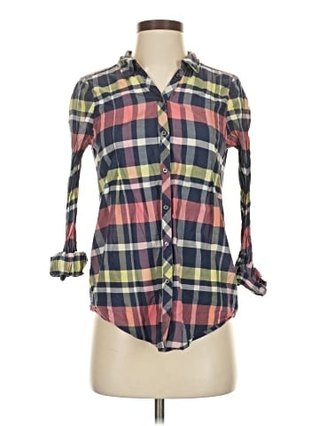 Joie 3/4 Sleeve Button-Down Shirt (view 1)