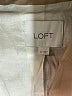 Ann Taylor LOFT 100% Cotton Tan Blazer Size 0 - photo 6