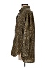 Go Silk 100% Silk Print Gold Long Sleeve Silk Top Size 1 - photo 5
