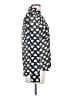 Express 100% Polyester Polka Dots Silver Long Sleeve Blouse Size XS - photo 4