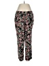 Jessica Simpson 100% Viscose Floral Black Casual Pants Size M - photo 1