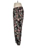 Jessica Simpson 100% Viscose Floral Black Casual Pants Size M - photo 5