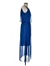 Robert Louis 100% Polyester Blue Casual Dress Size S - photo 4