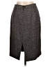 Gianni Tweed Gray Formal Skirt Size 12 - photo 2