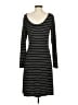 ICE Stripes Black Casual Dress Size 2 - photo 2