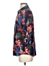 Tommy Bahama Floral Blue 3/4 Sleeve Blouse Size P (petite) - photo 5