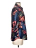 Tommy Bahama Floral Blue 3/4 Sleeve Blouse Size P (petite) - photo 4
