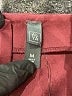 Alya Solid Burgundy Casual Skirt Size M - photo 4