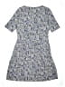 Lands' End Paisley Blue Dress Size 10 - 12 - photo 2